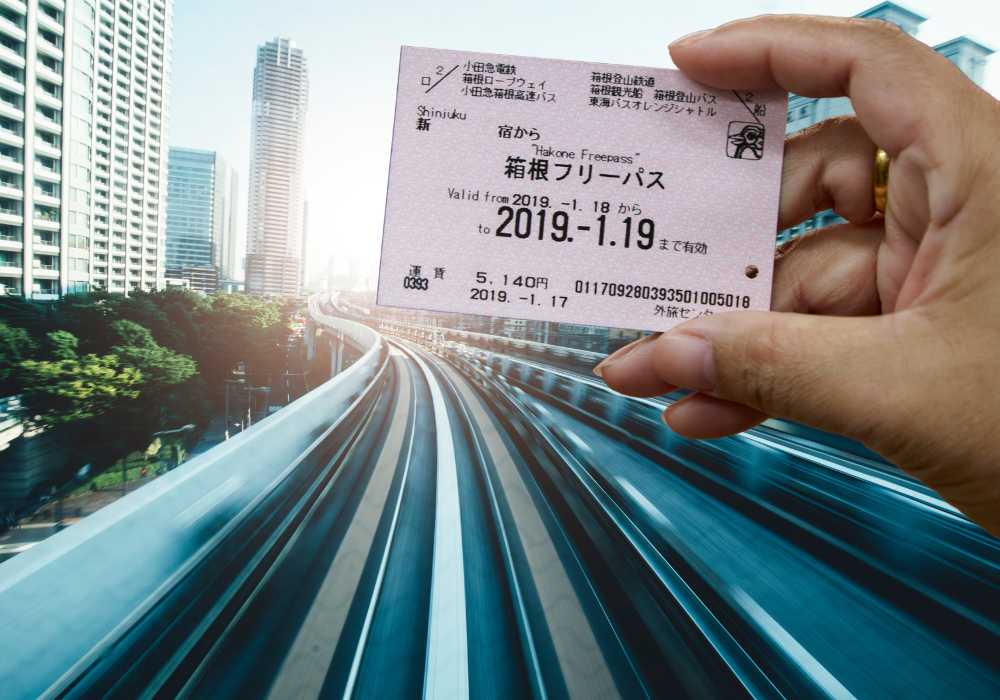 A hand holding a ticket.