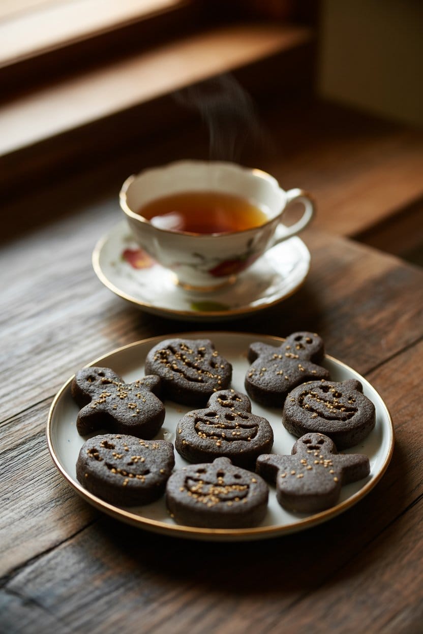 Black Sesame Cookies