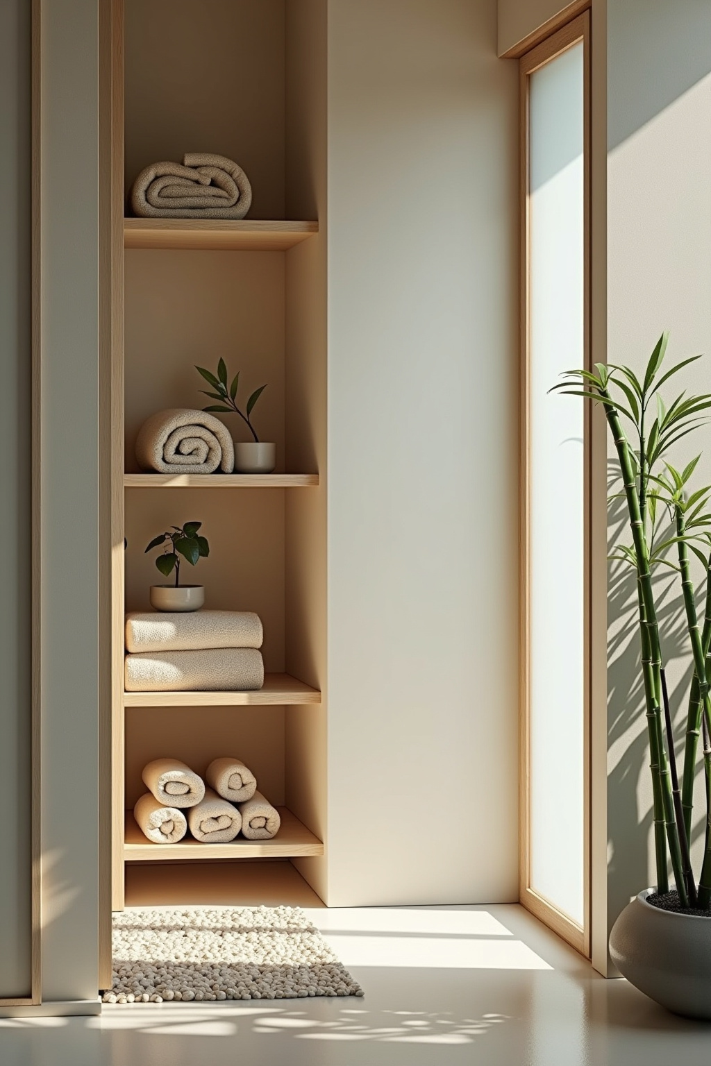 Create a Calming Shower Nook