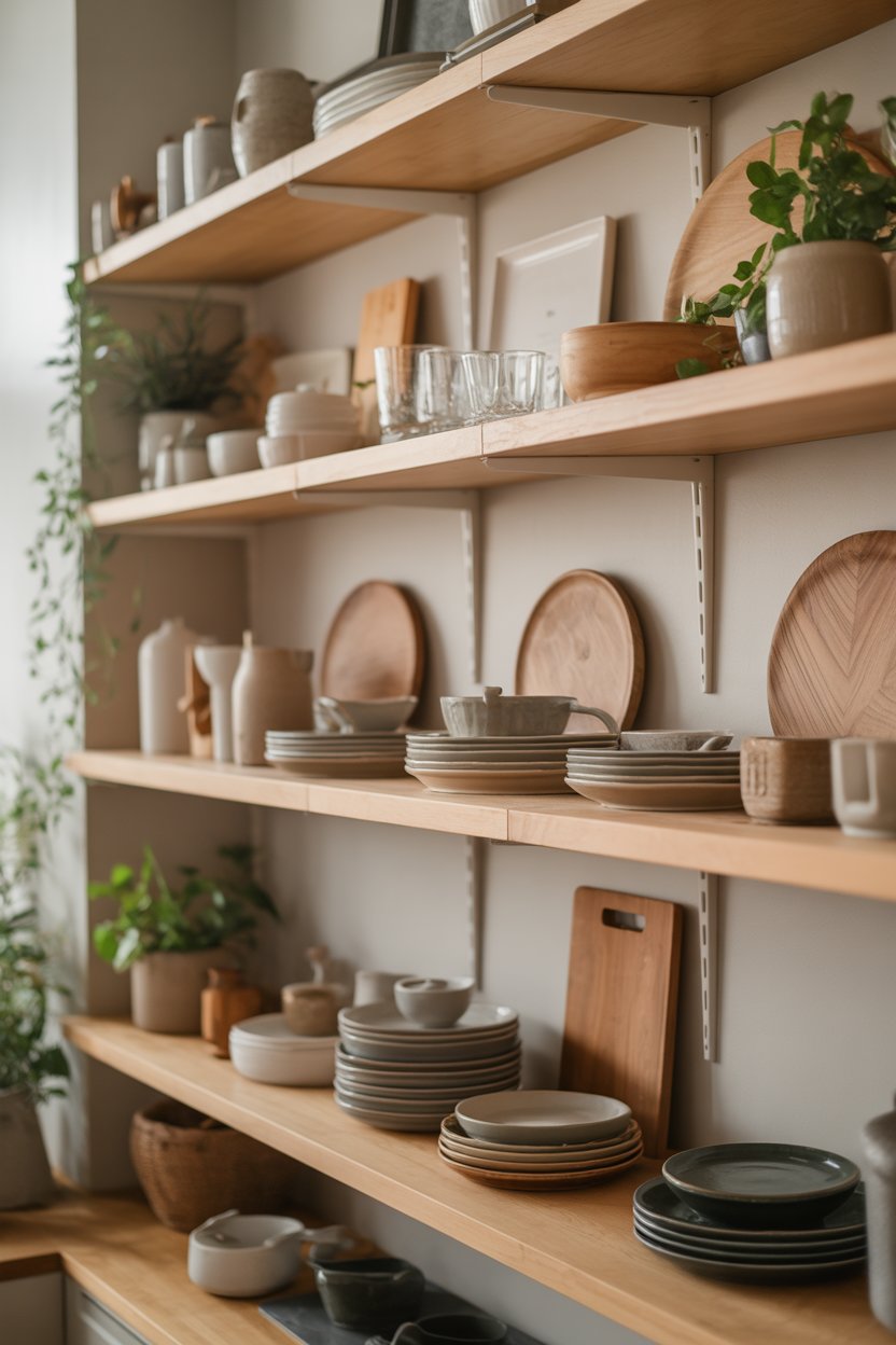 Incorporate Open Shelving