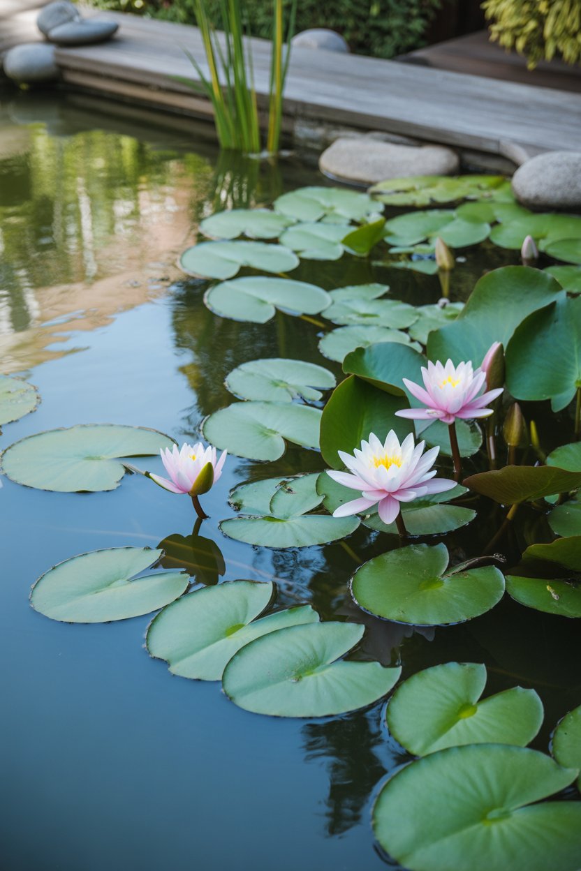 Tranquil Water Lilies