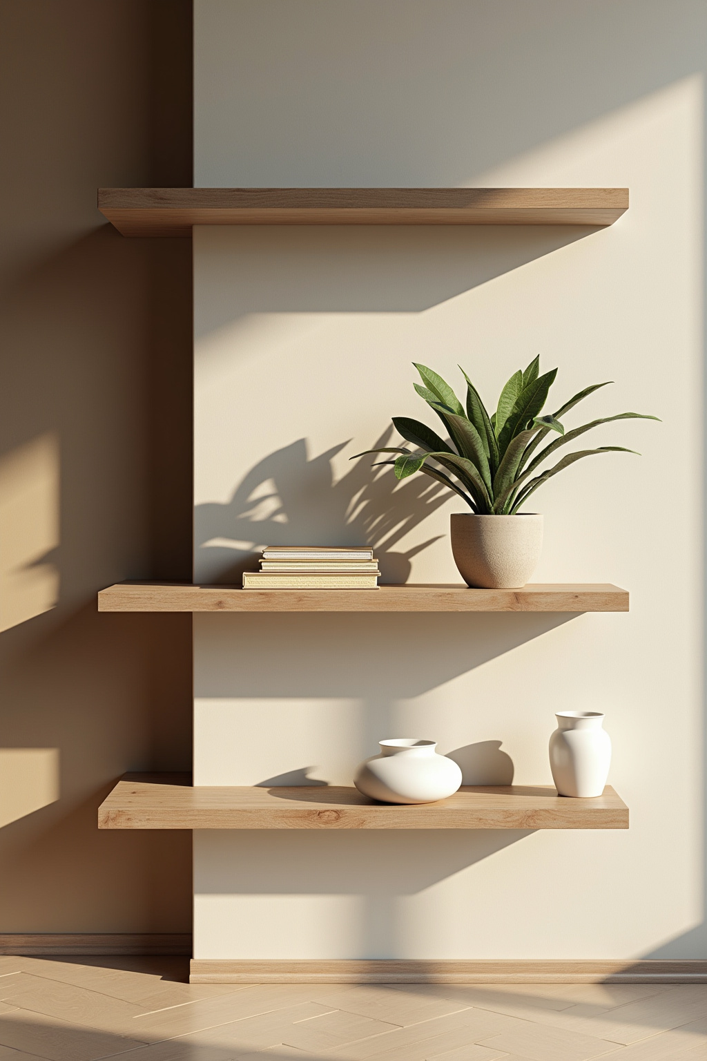 Use Simple Shelving for Display